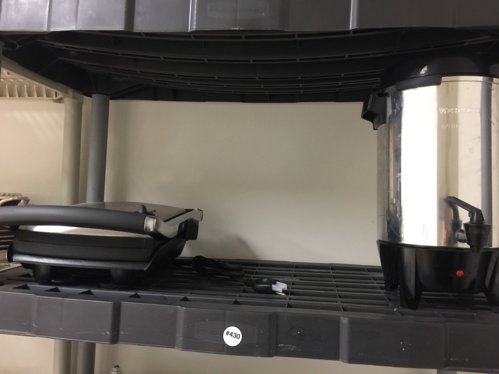 Panini Press & Coffee Maker: Both have OB.