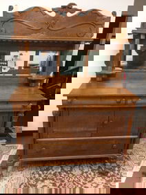 Antique Oak Sideboard