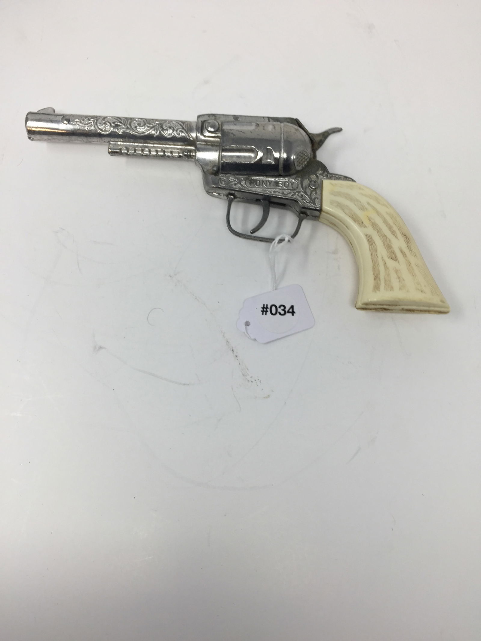 Actboy Pony Boy Die Cast Cap Gun: 10" x 5"