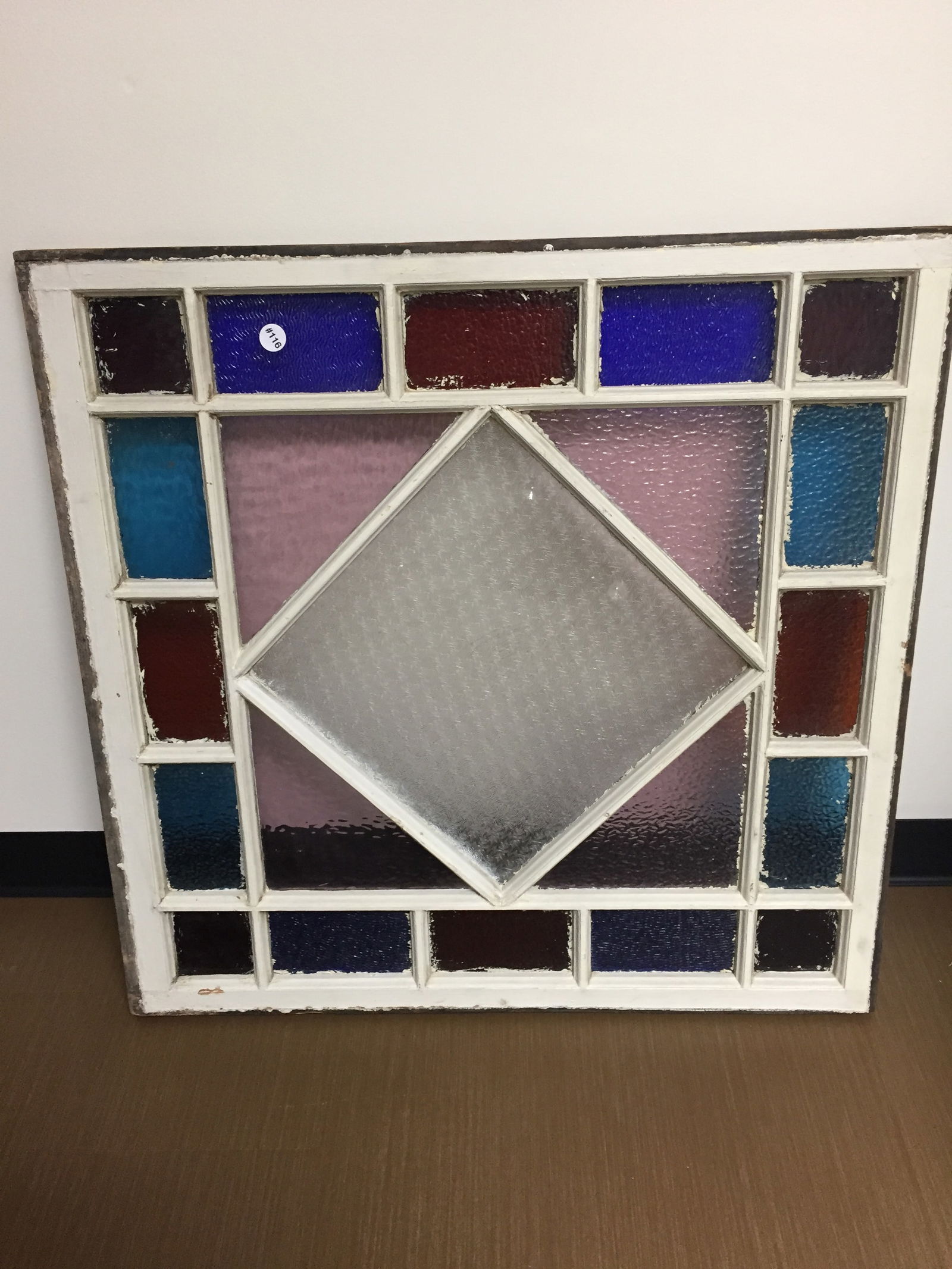 Antique Stain Glass Window (1 of 3)