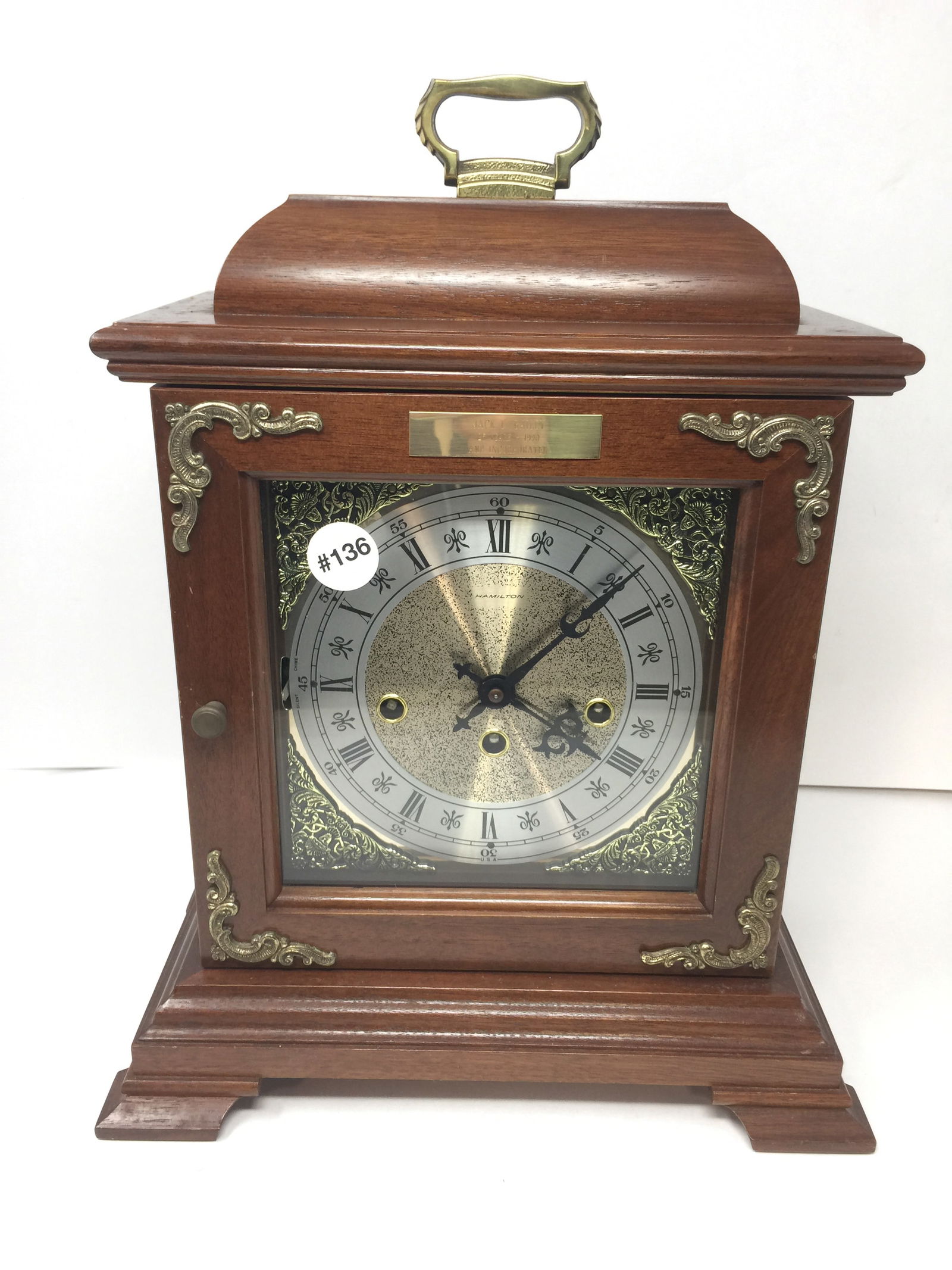 Hamilton Bracket Clock (1 of 6)