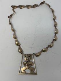 Suloff Sterling Totem Necklace