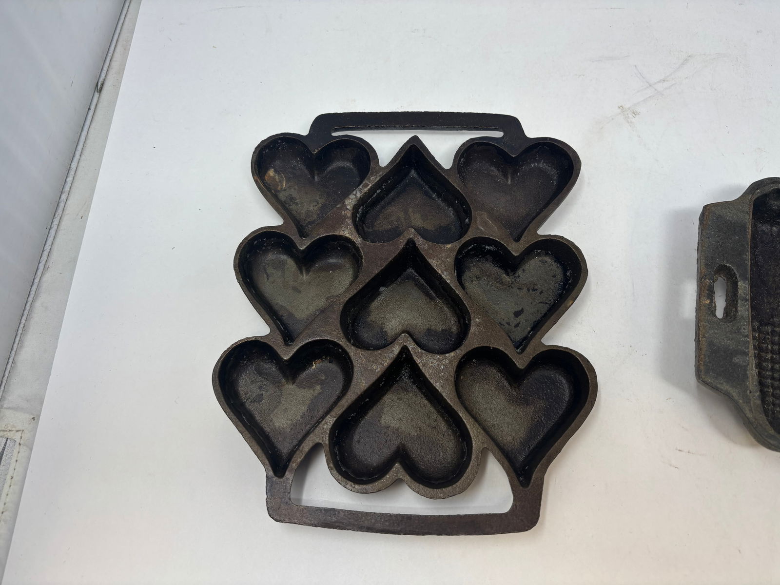 (2) Cast Iron Molds