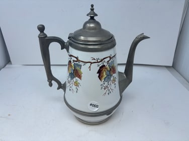 Enamel Coffee Pot