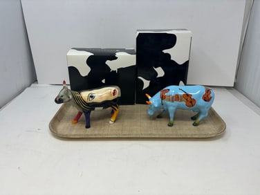 (2) Cowparade Cows