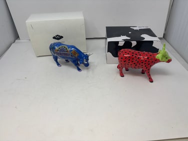 (2) Cowparade Cows