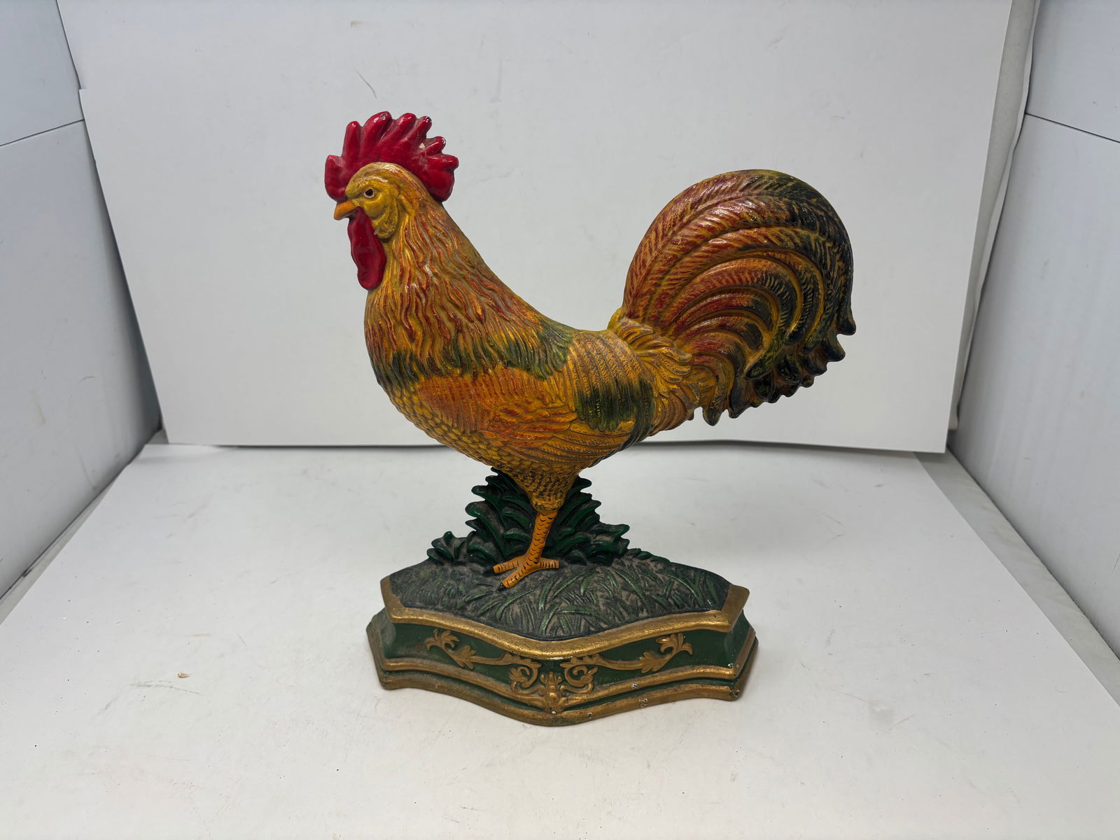 Cast Iron Doorstop: 13"H.