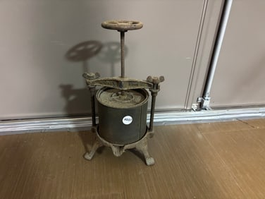 Cast Iron Fruit Press