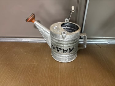 Galvanized Watering Can