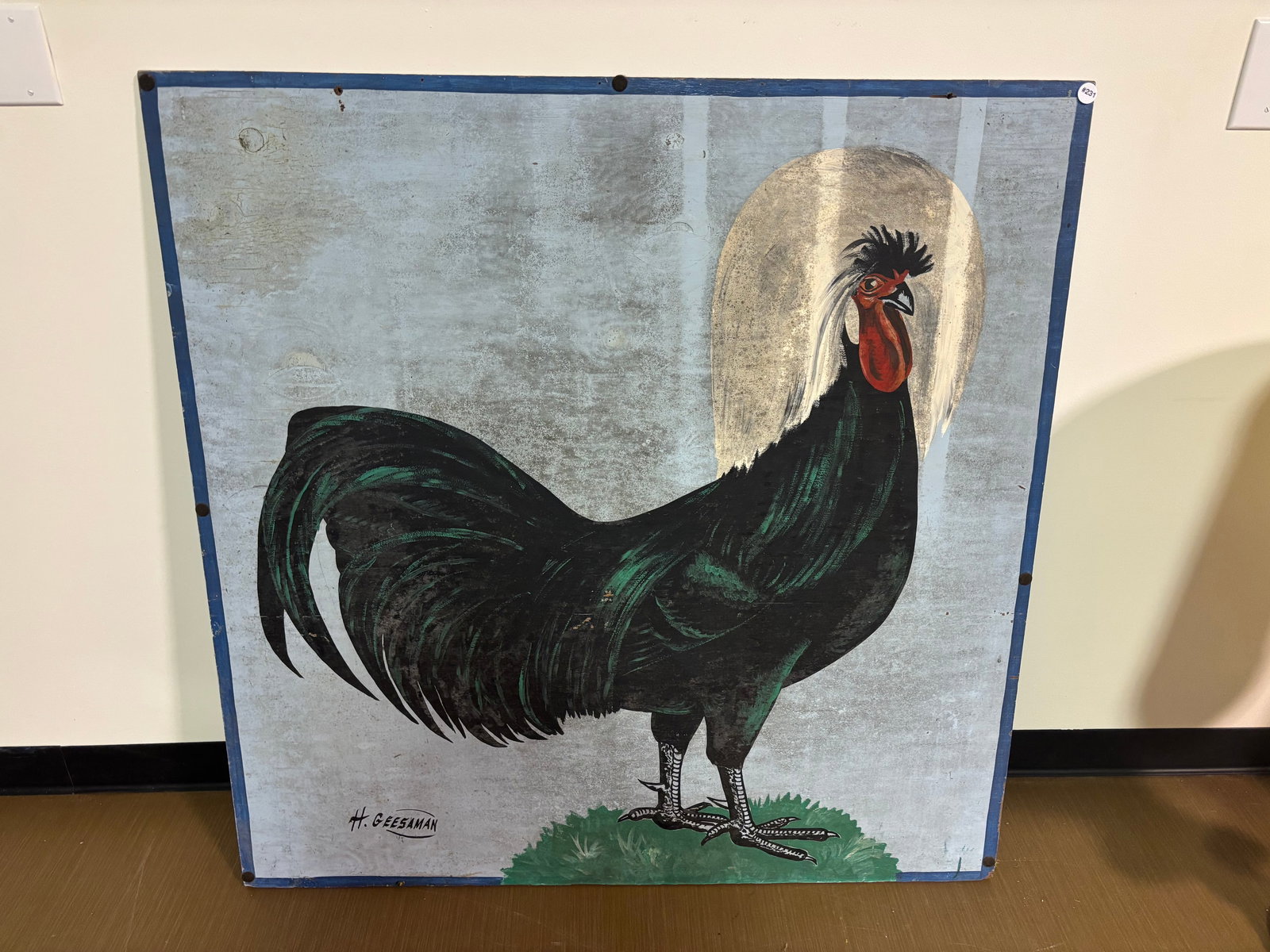 H.W. Geesaman Large Double Sided Painting (1 of 7)