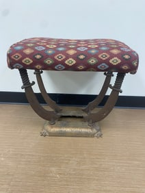 Bench with Cast Iron Base