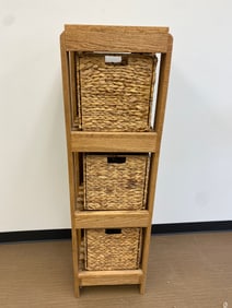 Oak Storage Unit