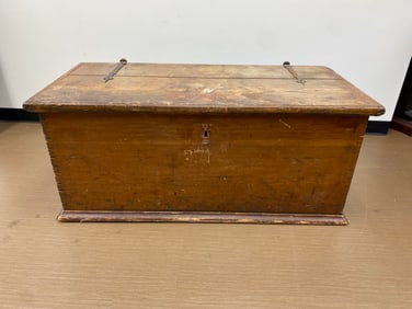 Antique Walnut Blanket Chest