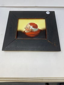 Antique Porcelain Plaque