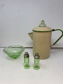Vaseline/Uranium Glass Lot