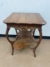 Antique Oak Stand