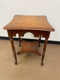 Antique Oak Stand