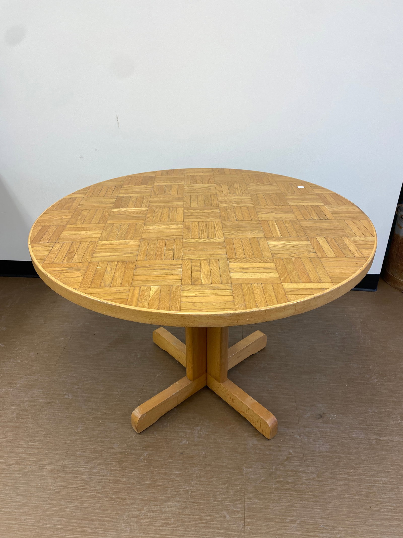MCM Table w/Butcher Block Top (1 of 5)