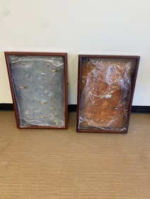 2 Display Cases