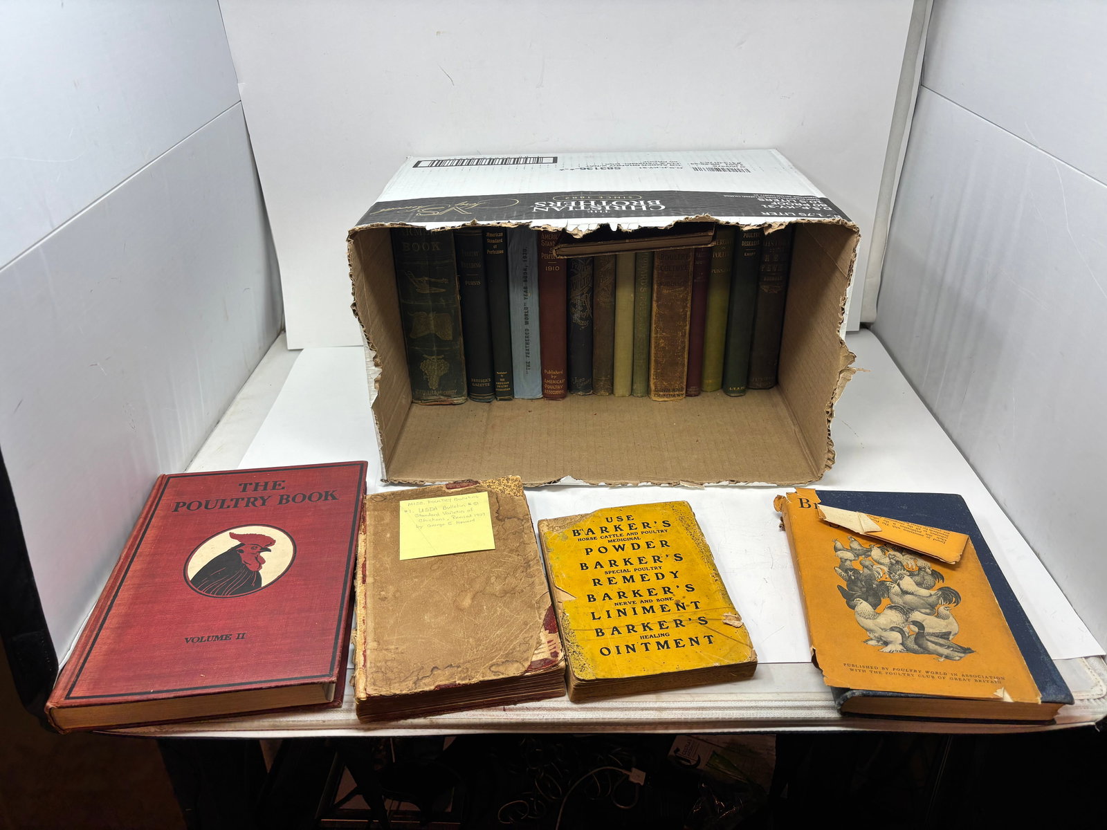 Selection of Antique Poultry Books (1 of 4)