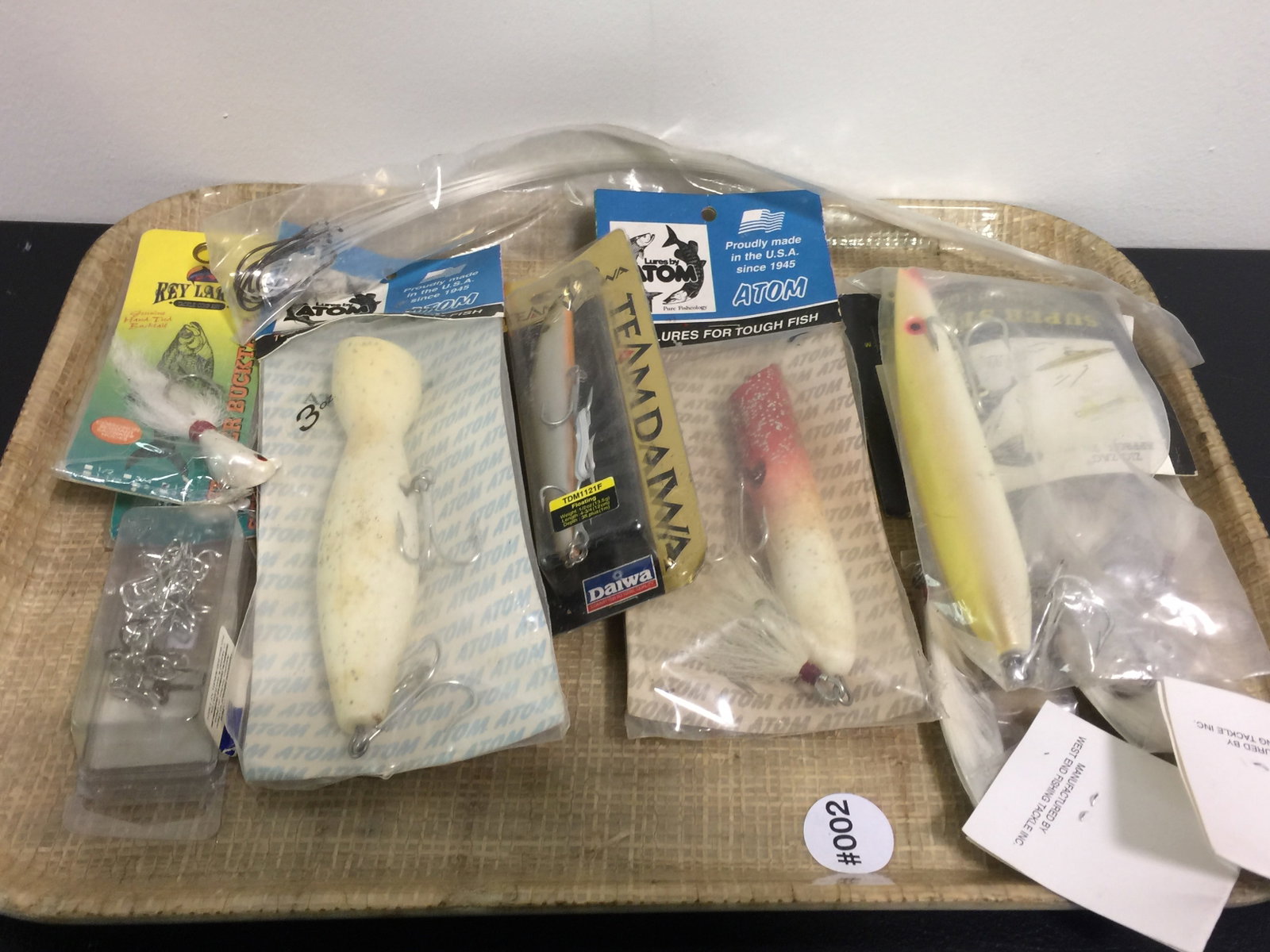 Fishing Lures Plus.: some metal, in original packaging. Plus.