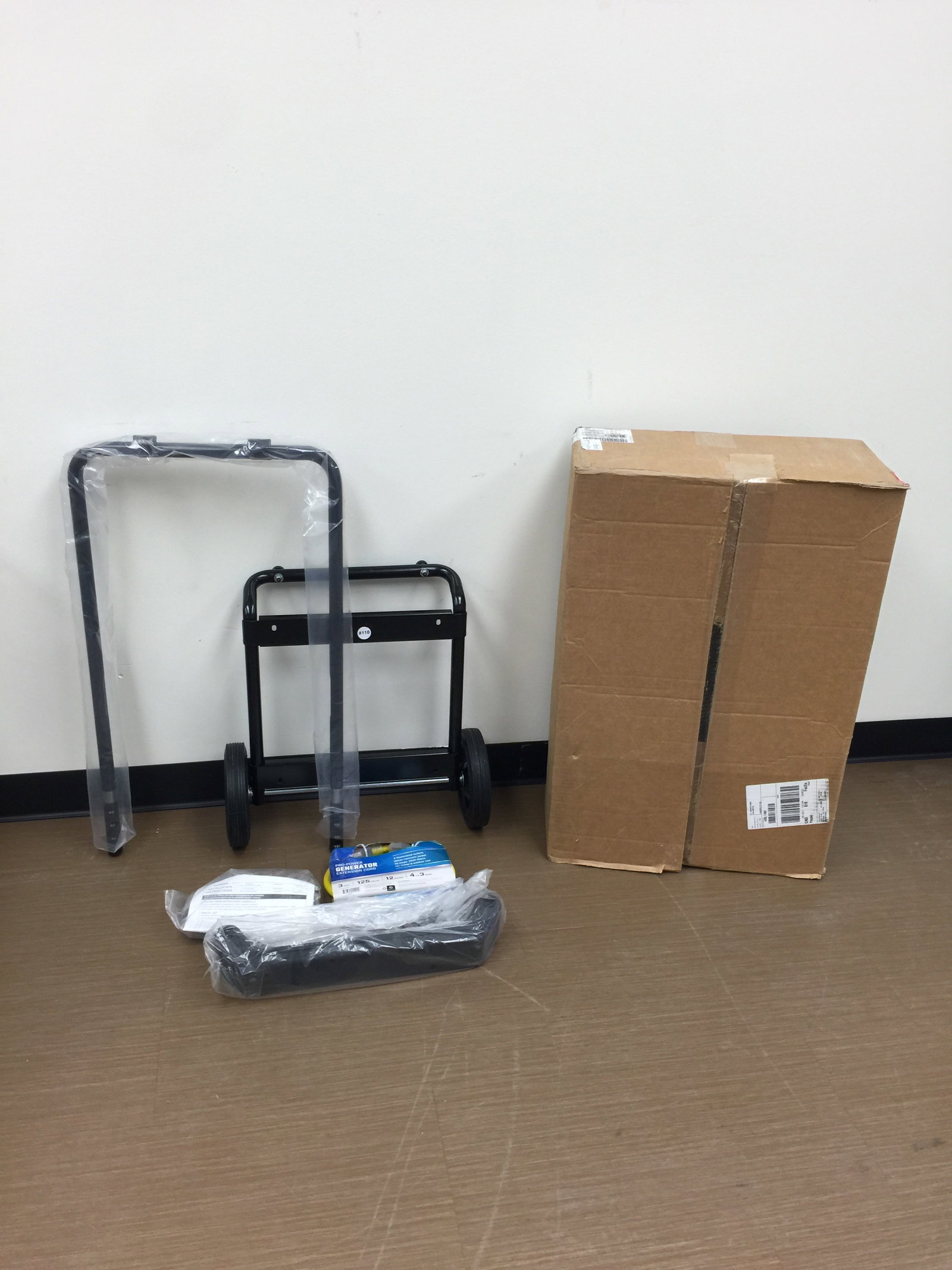 Honda Generator Cart: EU3000IS, has manual