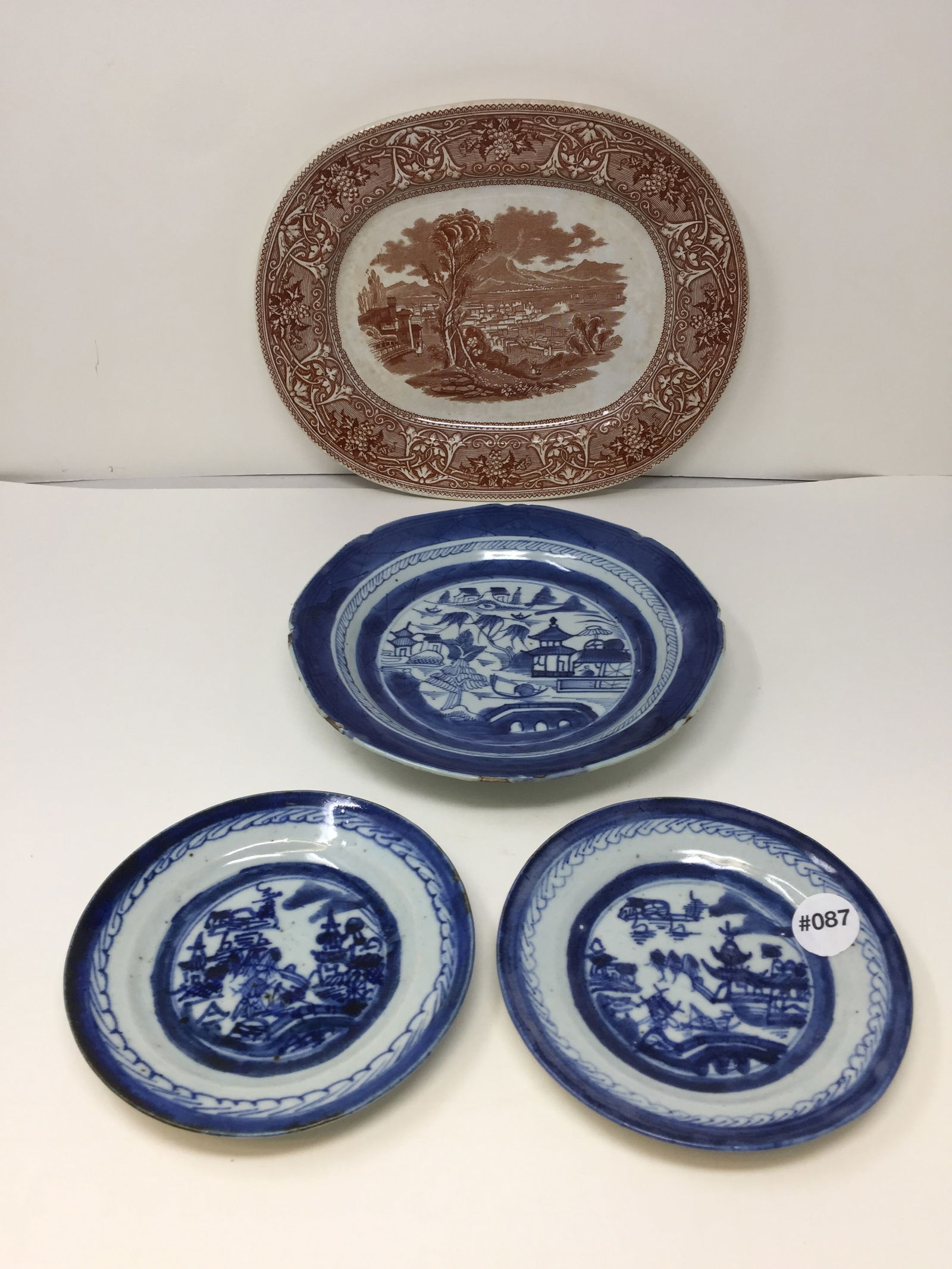 Grouping of Antique China (1 of 6)