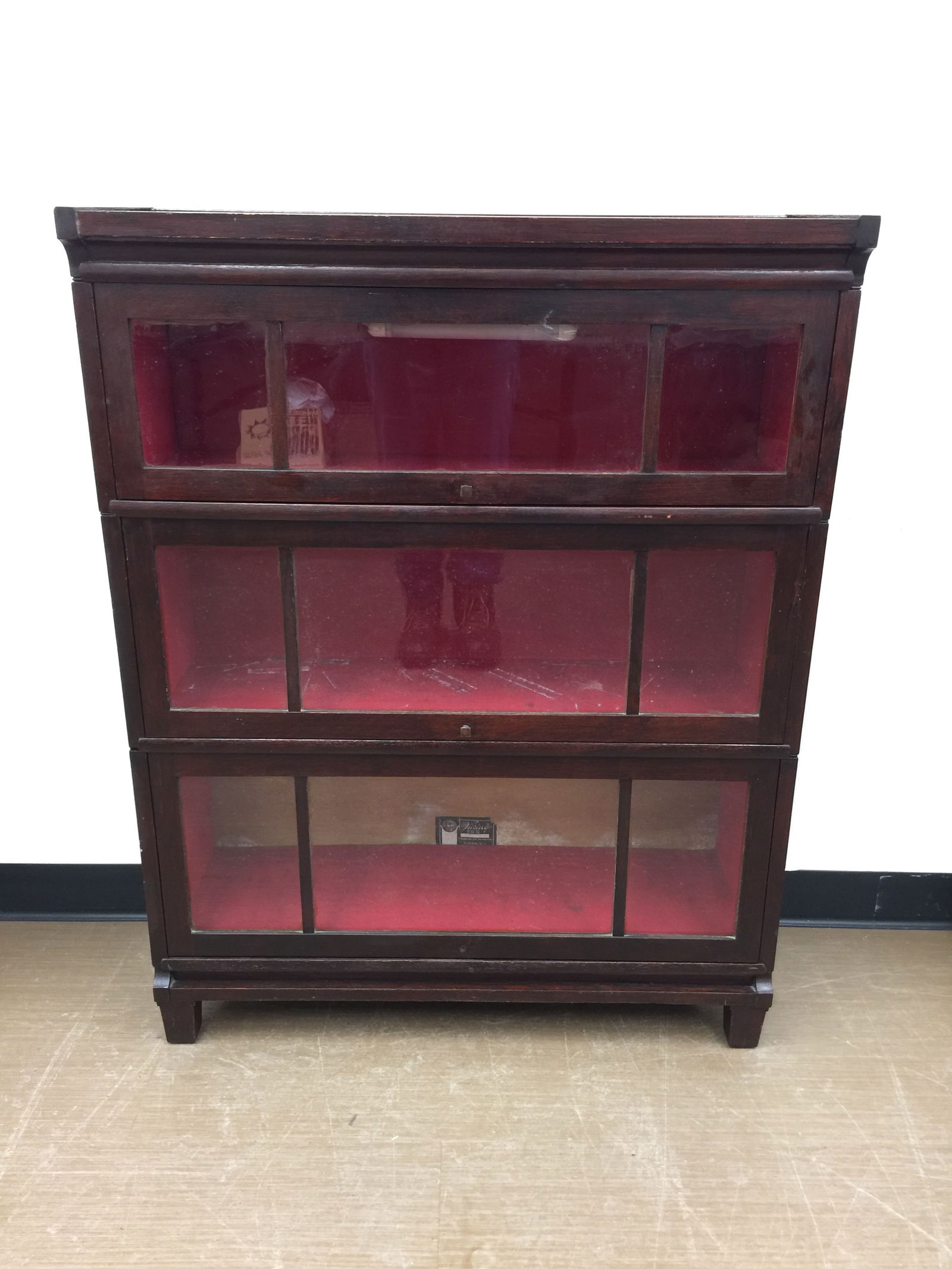 Oak Mission Barrister Bookcase (1 of 5)