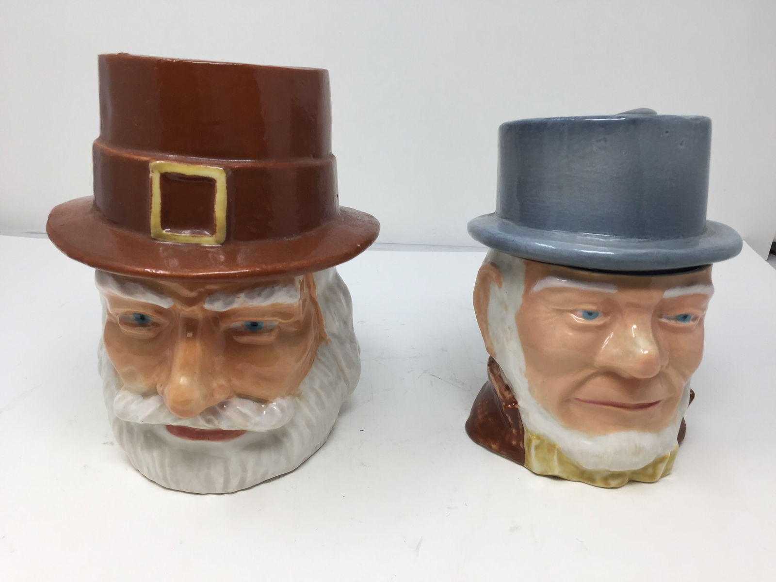 (2) Antique Porcelain Humidors (1 of 6)