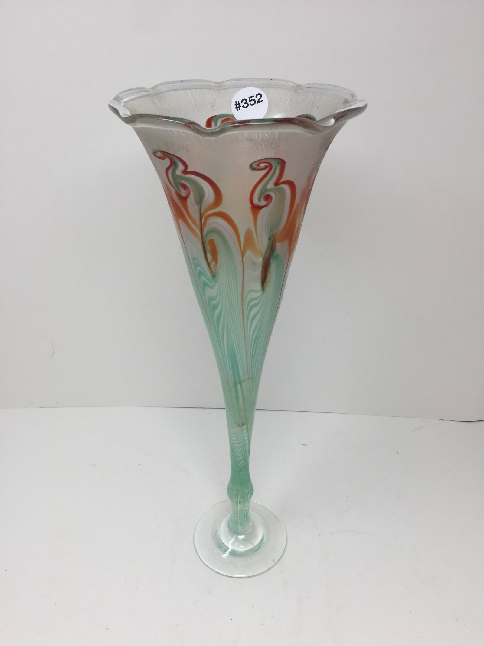 Vandermark Art Glass Vase (1 of 3)