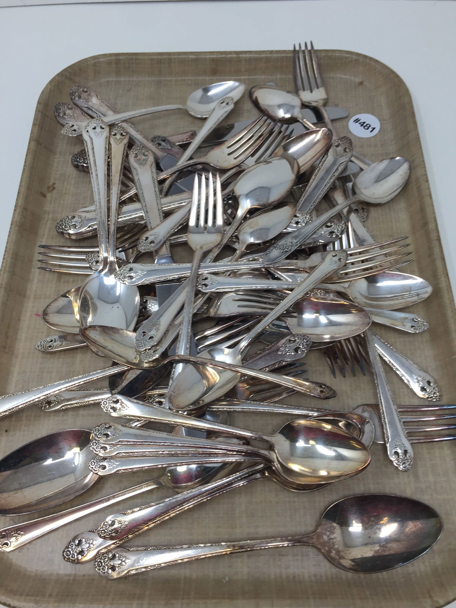 Silver Plate Flatware (1 of 3)