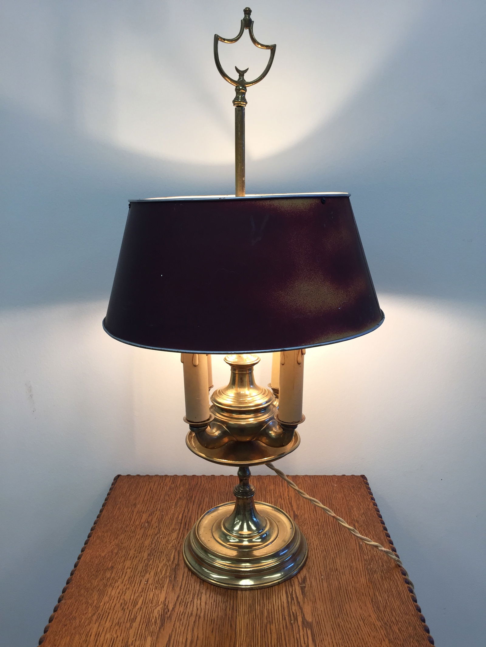 Antique French 5 Arm Lamp (1 of 5)