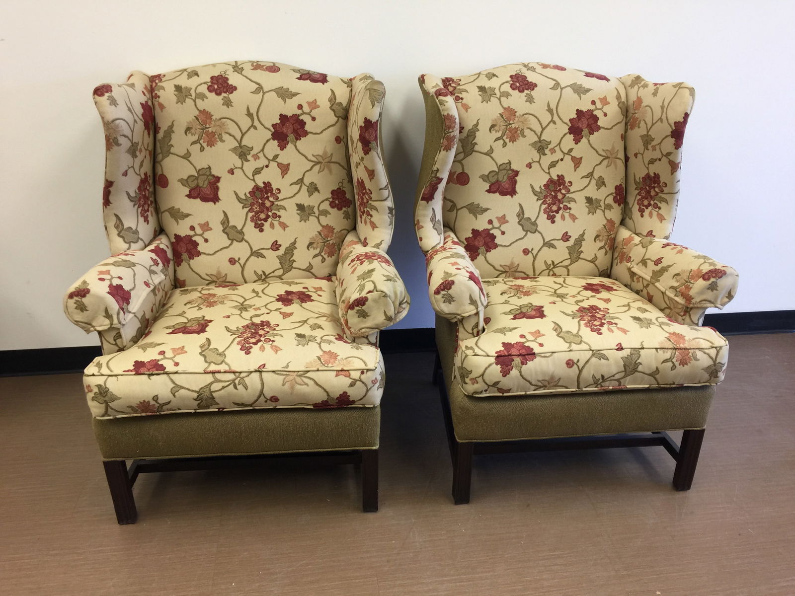 Pair of C.R. Laine Wing Chairs (1 of 7)