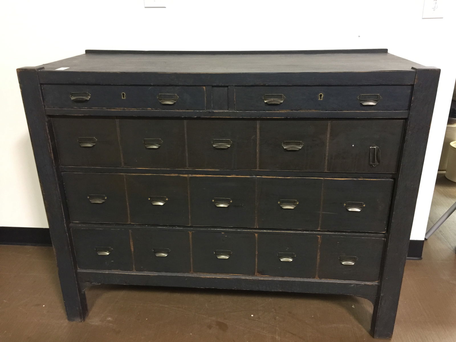 Antique Mission Oak Chest (1 of 5)