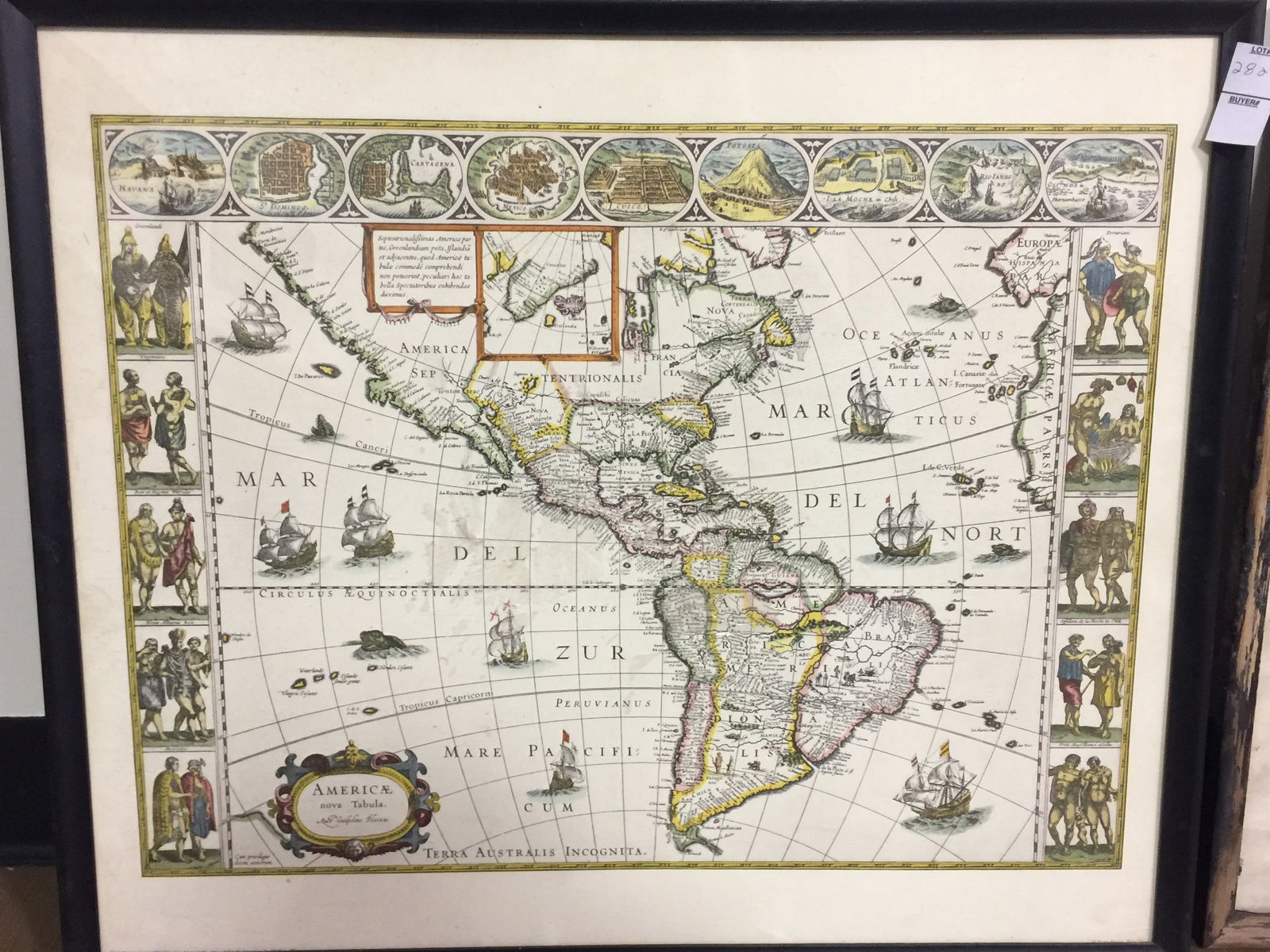 4 Prints of Historical Maps (1 of 4)