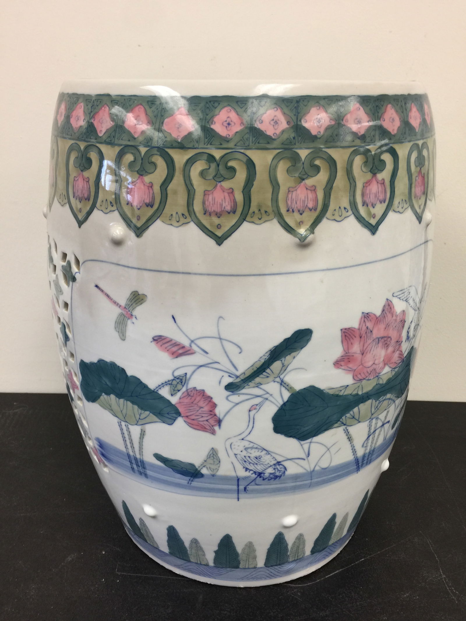 Asian Garden Seat: 18" x 12",