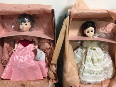 (6) First Lady Madame Alexander Dolls