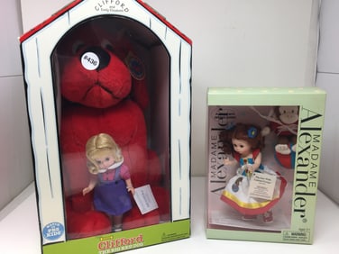 (2) Madame Alexander Dolls