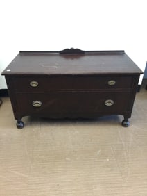 Mahogany 2 Drawer Chest