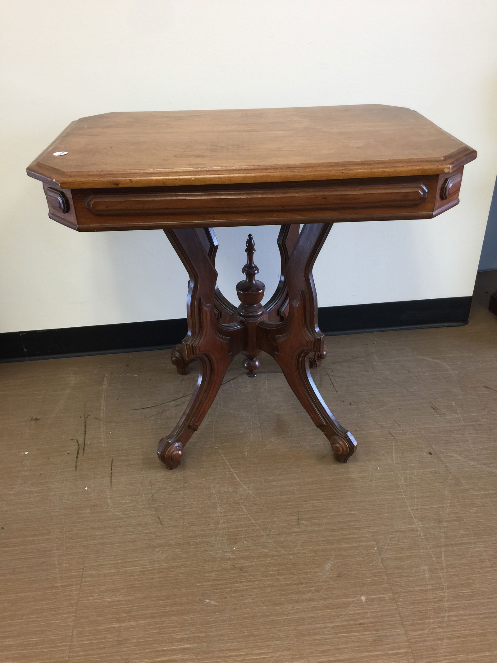 Victorian Walnut Stand (1 of 4)