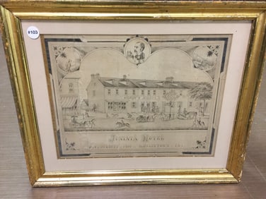1887 Juniata Hotel Advertisment
