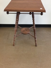 Oak Stand with Stick & Ball