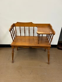 Maple Phone Bench