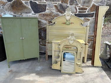 (4) Piece Antique BRS