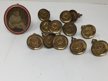 Antique Curtain Tie Backs