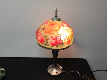 Original Antique Pairpoint Puffy Lamp