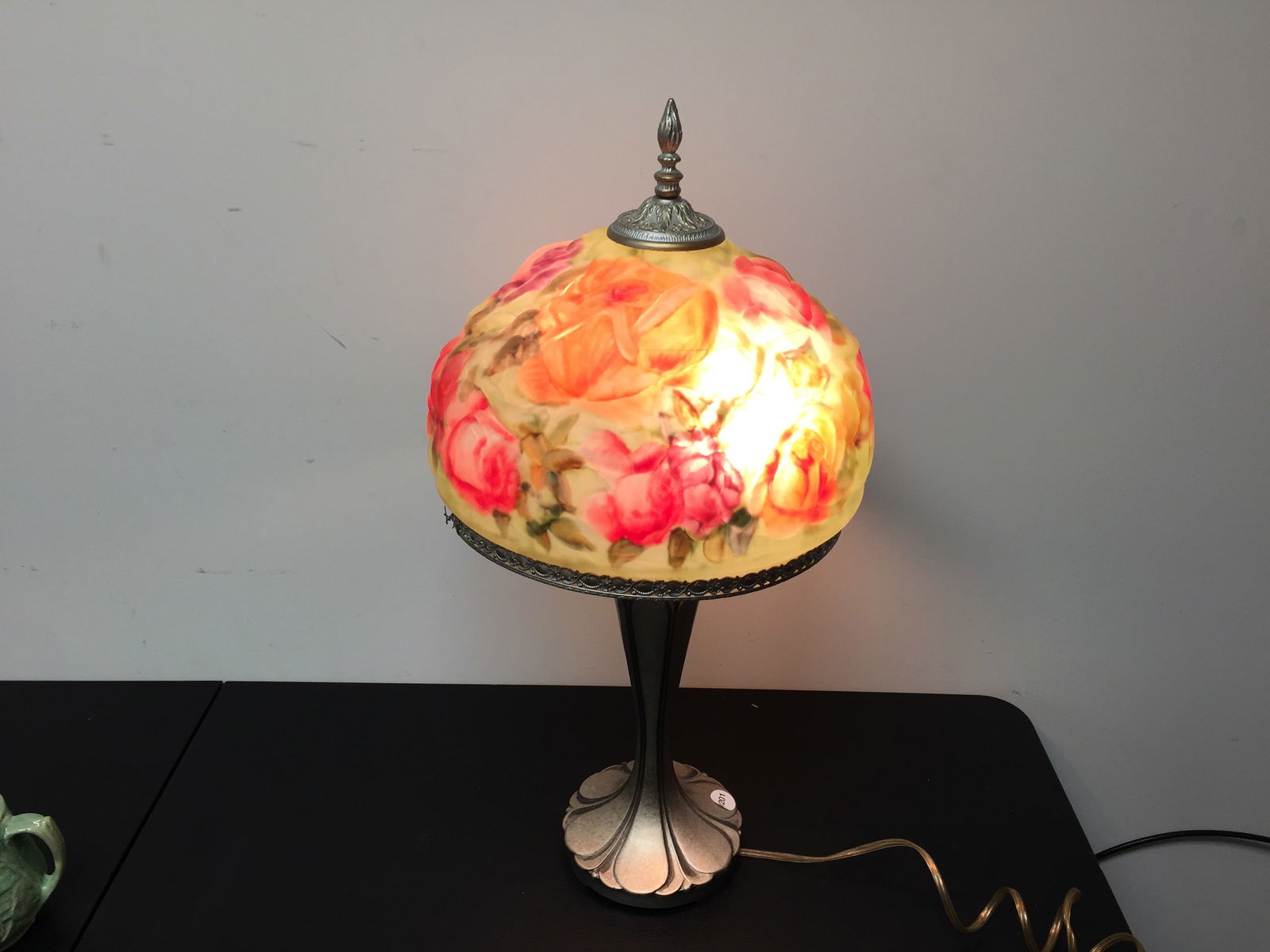 Original Antique Pairpoint Puffy Lamp (1 of 9)