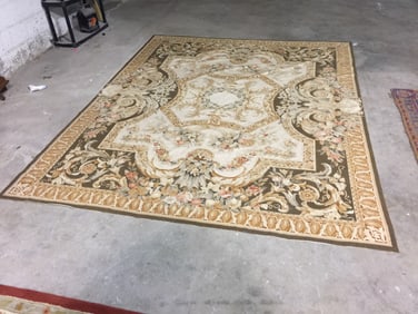 Antique Needlepoint Carpet