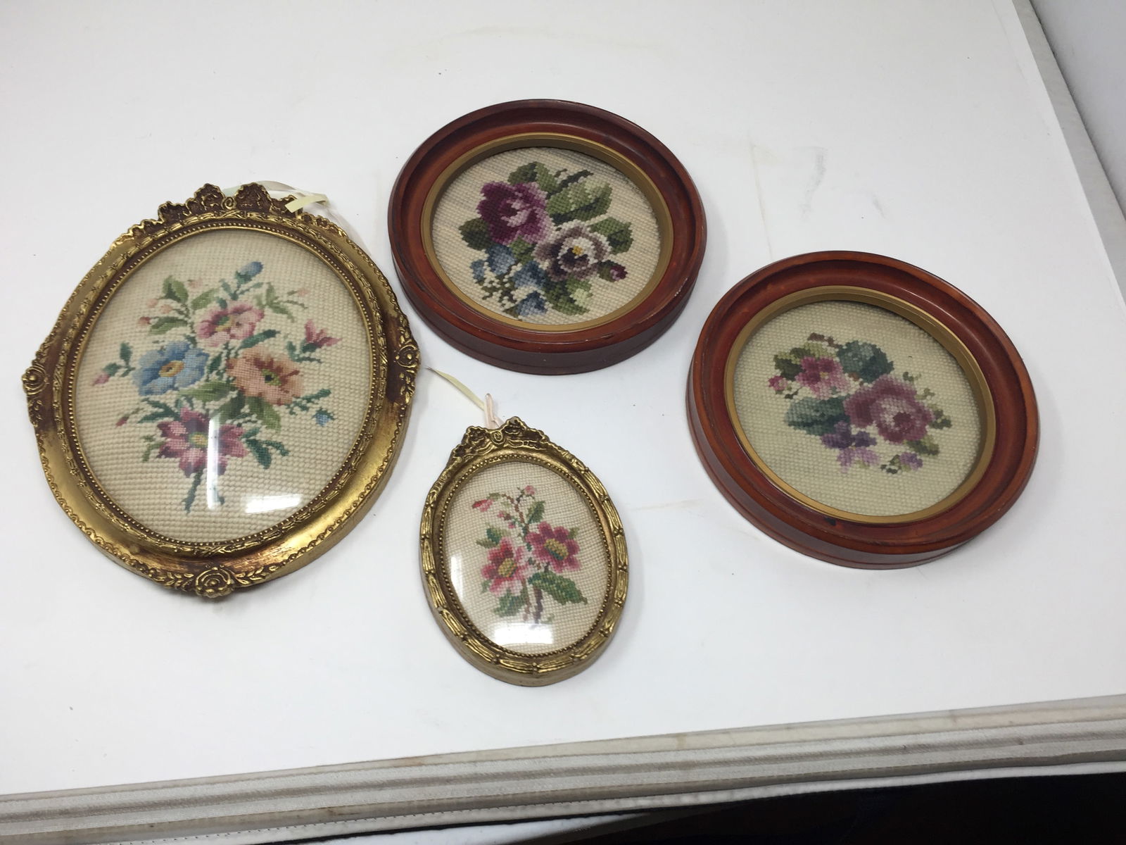Vintage Frame Needlepoint Pieces (1 of 3)