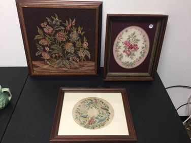 (3) Pcs Frame Needlework